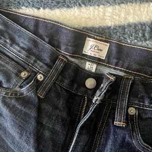 J Crew men’s 484 dark wash jeans 32x30